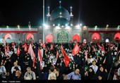 آئین بزرگداشت رهبر شهید انقلاب اسلامی در حرم مطهر رضوی