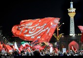 آئین بزرگداشت رهبر شهید انقلاب اسلامی در حرم مطهر رضوی