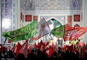 آئین بزرگداشت رهبر شهید انقلاب اسلامی در حرم مطهر رضوی