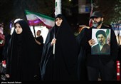 سخنرانی حمید رضا مقدم فر در میدان شهدا