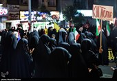 سخنرانی حمید رضا مقدم فر در میدان شهدا
