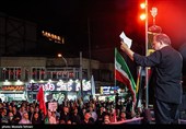 سخنرانی حمید رضا مقدم فر در میدان شهدا
