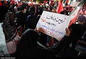 سخنرانی حمید رضا مقدم فر در میدان شهدا