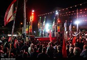 سخنرانی حمید رضا مقدم فر در میدان شهدا