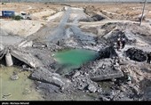 Ущерб от ракетных ударов США по мостам в городах на юге Ирана