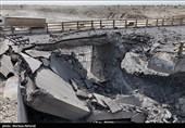 Ущерб от ракетных ударов США по мостам в городах на юге Ирана
