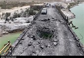Ущерб от ракетных ударов США по мостам в городах на юге Ирана