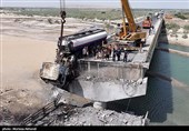 Ущерб от ракетных ударов США по мостам в городах на юге Ирана