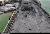 Ущерб от ракетных ударов США по мостам в городах на юге Ирана