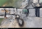 Ущерб от ракетных ударов США по мостам в городах на юге Ирана