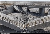 Ущерб от ракетных ударов США по мостам в городах на юге Ирана