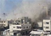 پرتاب بمب بر سر یک خانواده فلسطینی در غزه و شهادت 5 نفر