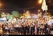 خروش انقلابی یاسوج در شب 140 ایستادگی