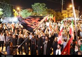 خروش انقلابی یاسوج در شب 140 ایستادگی