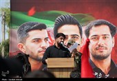 تشییع باشکوه سه سرباز شهید پادگان بمپور در رفسنجان