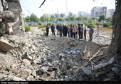 بازدید سخنگوی دولت از مناطق آسیب‌دیده بوشهر از حمله آمریکا