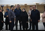 بازدید سخنگوی دولت از مناطق آسیب‌دیده بوشهر از حمله آمریکا