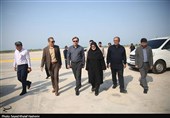 بازدید سخنگوی دولت از مناطق آسیب‌دیده بوشهر از حمله آمریکا