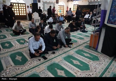مراسم گرامیداشت رهبر شهید در دانشگاه علوم پزشکی بوشهر