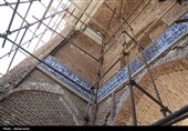 آغاز احیای دوباره شکوه کاشی‌کاری سردر عالی‌قاپو در مجموعه جهانی شیخ صفی‌الدین اردبیلی