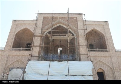احیای سردر عالی‌قاپو در مجموعه جهانی شیخ صفی‌الدین اردبیلی
