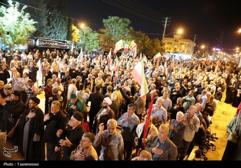 خروش شبانه یاسوجیها در سنگر خیابان؛ 141 شب فریاد علیه استکبار+تصاویر شهید امام خامنه ای (ره) , اخبار یاسوج ,