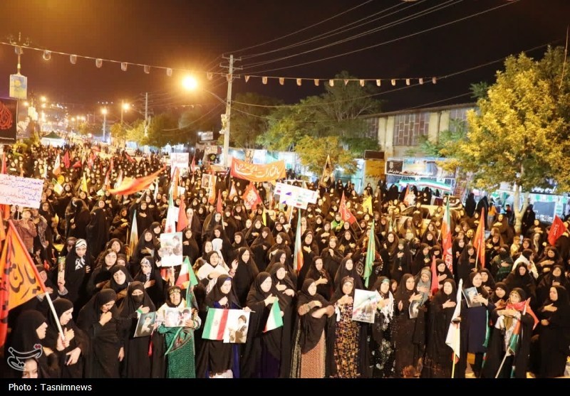 خروش شبانه یاسوجیها در سنگر خیابان؛ 141 شب فریاد علیه استکبار+تصاویر شهید امام خامنه ای (ره) , اخبار یاسوج ,
