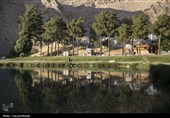 مسافران تابستانی در طاقبستان