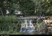 مسافران تابستانی در طاقبستان