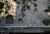 مسافران تابستانی در طاقبستان
