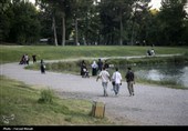 مسافران تابستانی در طاقبستان