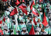 آیین بدرقه کاروان خدام‌الحسین(ع) به نجف اشرف