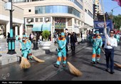 آیین بدرقه کاروان خدام‌الحسین(ع) به نجف اشرف