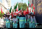آیین بدرقه کاروان خدام‌الحسین(ع) به نجف اشرف