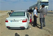 مصدومیت 7 نفر در برخورد تریلی با ساینا در محور شاهرود ـ میامی