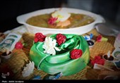 قاب‌هایی از بزرگ‌ترین سفره جهانی حضرت رقیه(س) در رشت