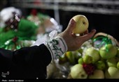 قاب‌هایی از بزرگ‌ترین سفره جهانی حضرت رقیه(س) در رشت