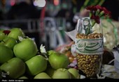 قاب‌هایی از بزرگ‌ترین سفره جهانی حضرت رقیه(س) در رشت