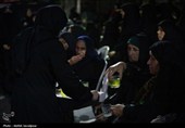 قاب‌هایی از بزرگ‌ترین سفره جهانی حضرت رقیه(س) در رشت