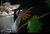 قاب‌هایی از بزرگ‌ترین سفره جهانی حضرت رقیه(س) در رشت