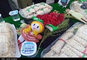 قاب‌هایی از بزرگ‌ترین سفره جهانی حضرت رقیه(س) در رشت