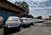 آیین ارتقای ظرفیت ناوگان آمبولانس های بیمارستانی و اورژانس کشور