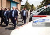 آیین ارتقای ظرفیت ناوگان آمبولانس های بیمارستانی و اورژانس کشور