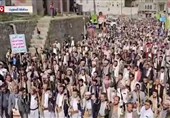 خروش گسترده مردم یمن در حمایت از «محاصره دریایی عربستان»