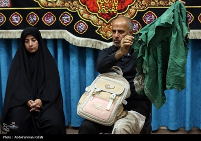 نشست خبری خانواده های شهدای دانش آموز مدرسه شجره طیبه میناب-همدان