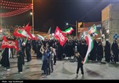 خراسان جنوبی؛ شبی به رنگ رقیه(س) و اربعین