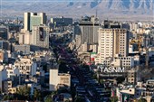 تصاویر هوایی مراسم تشییع پیکر مطهر آقای شهید ایران - مشهد