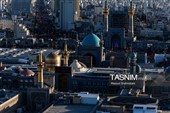 تصاویر هوایی مراسم تشییع پیکر مطهر آقای شهید ایران - مشهد