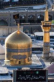 تصاویر هوایی مراسم تشییع پیکر مطهر آقای شهید ایران - مشهد
