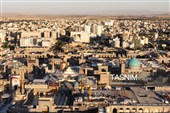 تصاویر هوایی مراسم تشییع پیکر مطهر آقای شهید ایران - مشهد
